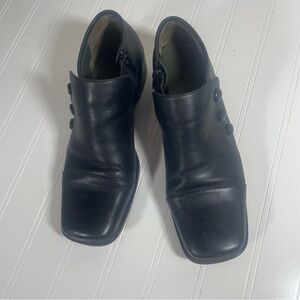 Danelle leather booties